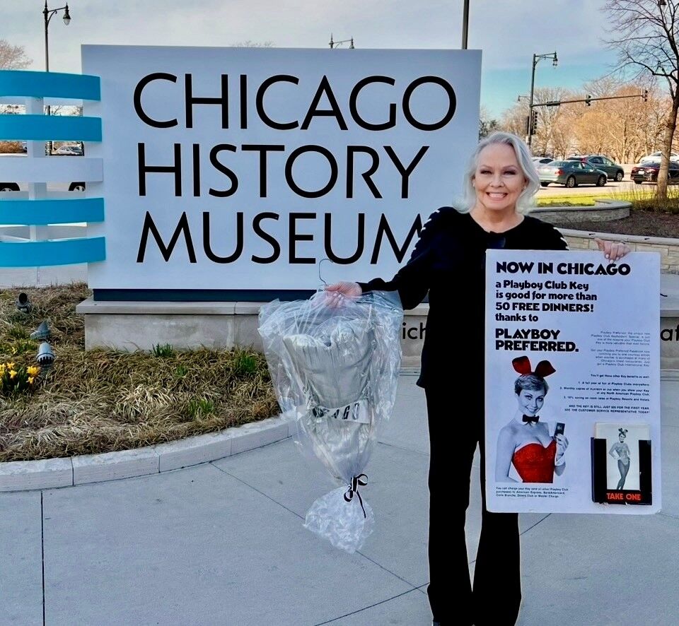 'Candid' Candace Jordan's Playboy memorabilia collection has been acquired by the Chicago History Museum. (Photo by Troy Mairs)